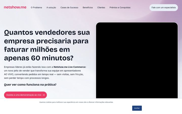 Screenshot of live-co.app