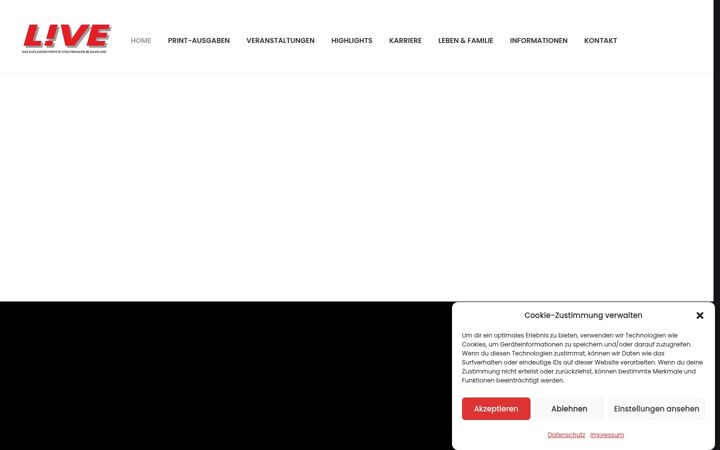 Screenshot of live-magazin.de