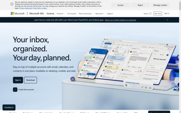 Screenshot of live.com