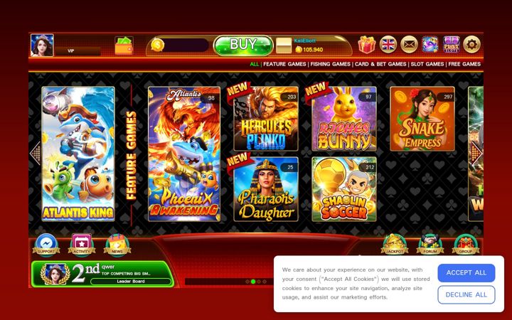 Screenshot of live777.com