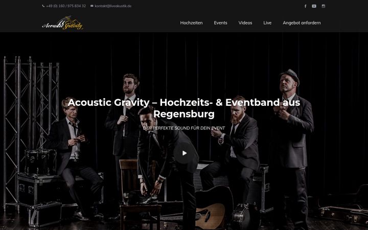 Screenshot of liveakustik.de