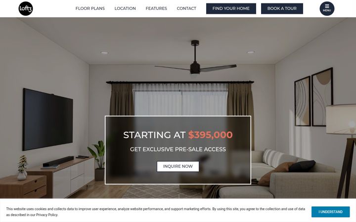 Screenshot of liveatloft3.com