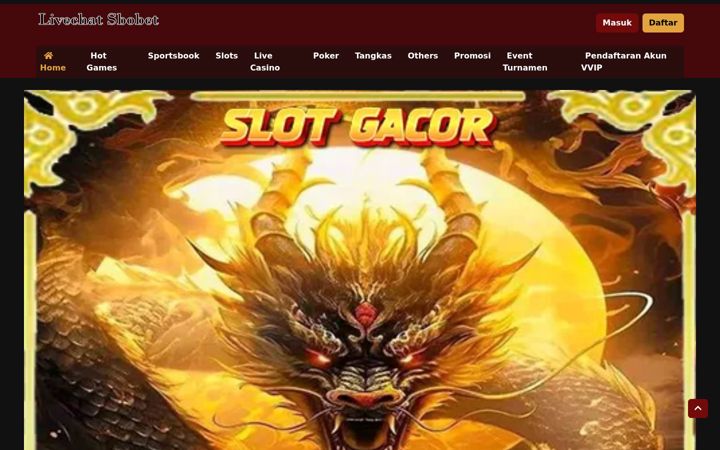 Screenshot of livechatsbobets.com