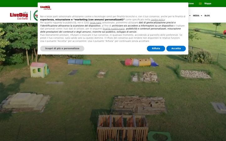 Screenshot of livedog.it