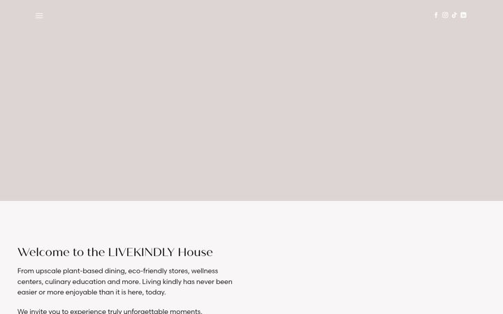 Screenshot of livekindly.com