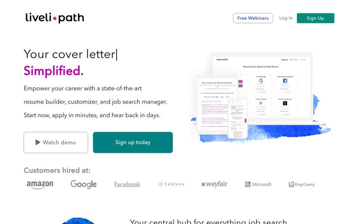 Screenshot of livelipath.com