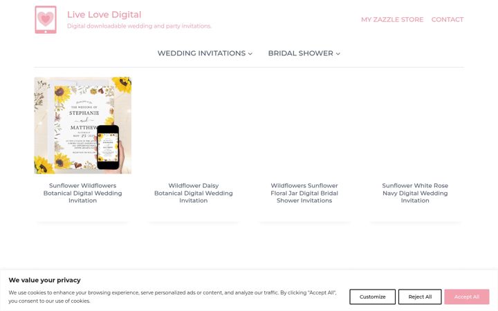 Screenshot of livelovedigital.com