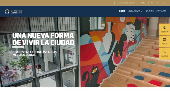 Screenshot of livensalivingstudios.com