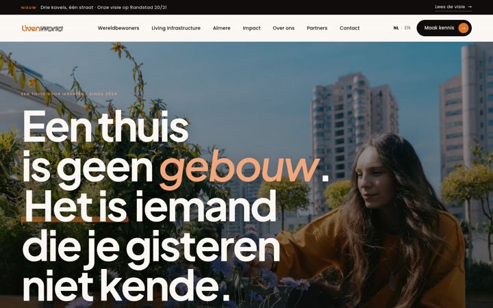 Screenshot of livenworld.nl