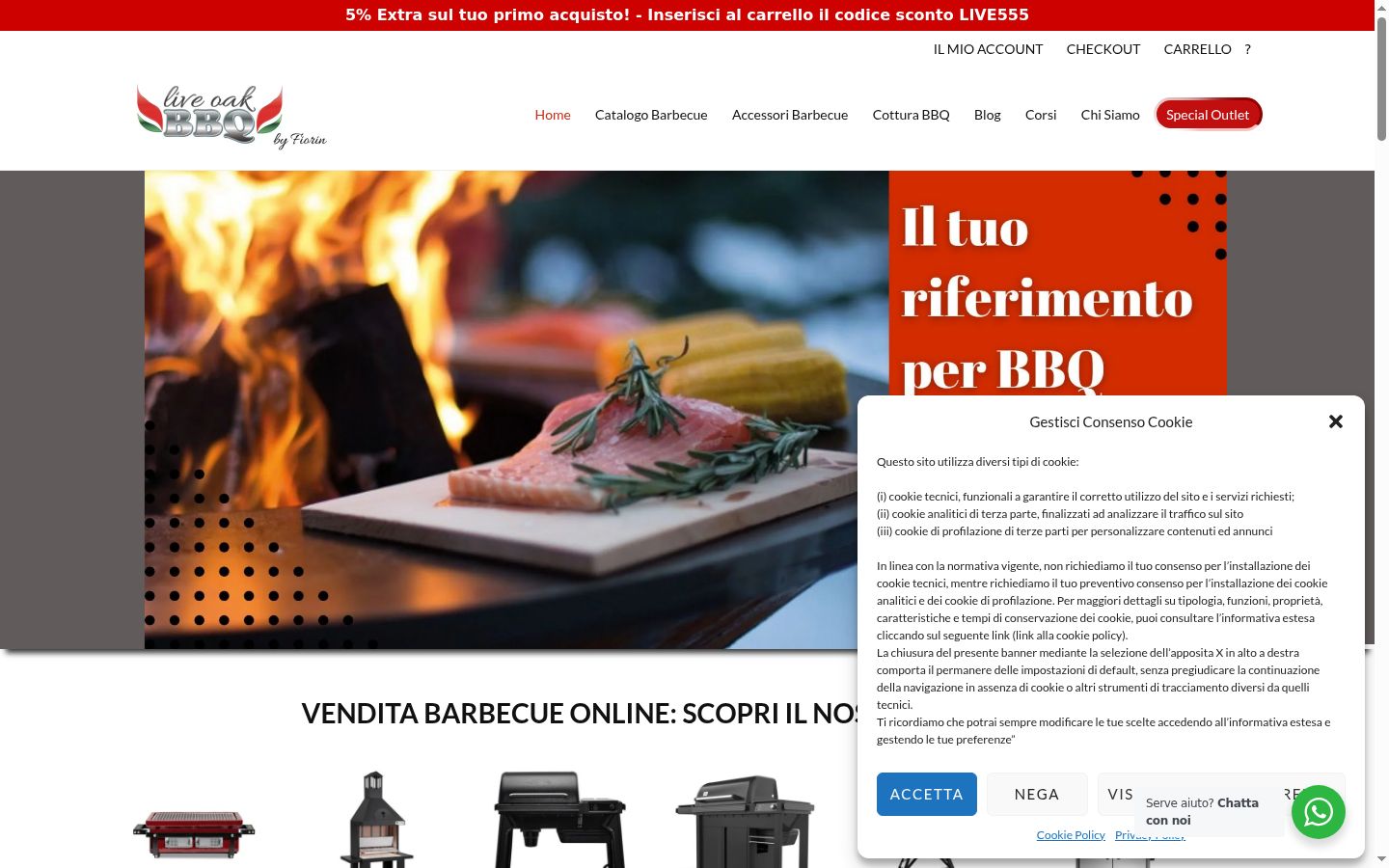 Ekrānuzņēmums ar piekrišanas baneri, kas tika rādīts pirms jebkādas mijiedarbības