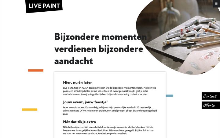 Screenshot of livepainter.nl