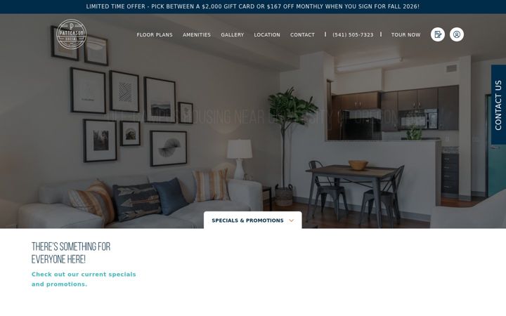 Screenshot of livepattersonsocial.com