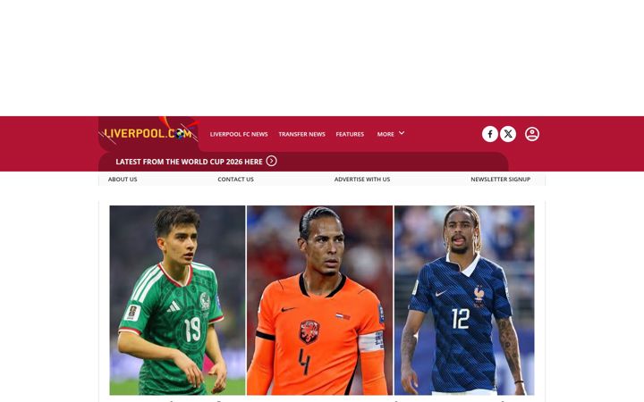 Zrzut ekranu liverpool.com