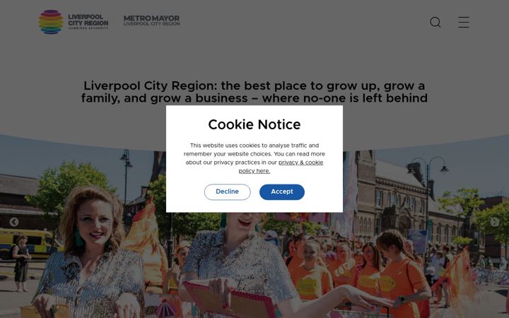 Screenshot of liverpoolcityregion-ca.gov.uk