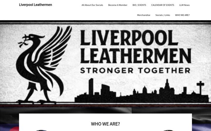 Screenshot of liverpoolleathermen.com