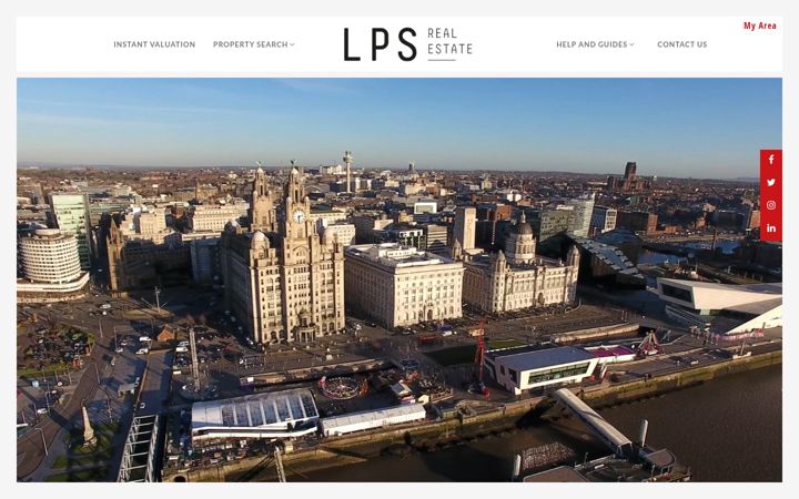 Screenshot of liverpoolpropertysolutions.com