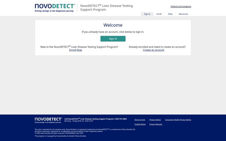 Skjámynd af livertestingsupport.com
