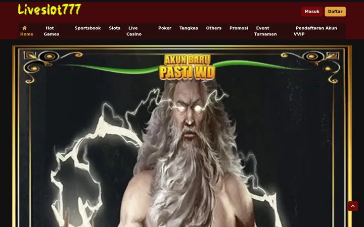 Ekrano kopija liveslot777.net