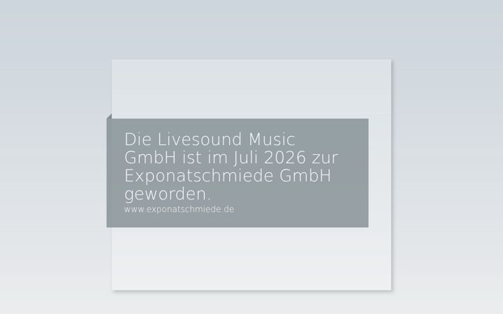 Screenshot of livesound-music.de