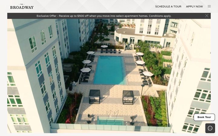 Screenshot of livethebroadway.com