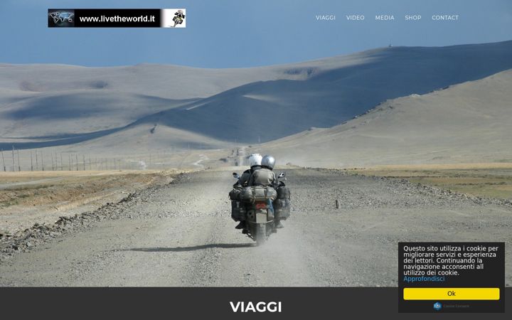 Screenshot of livetheworld.it