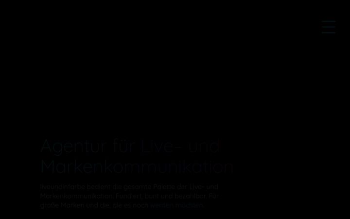 Screenshot of liveundinfarbe.de