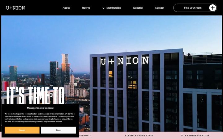 Screenshot of liveunion.com