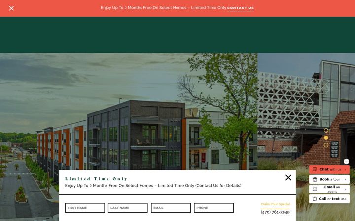 Screenshot of livewestbound.com