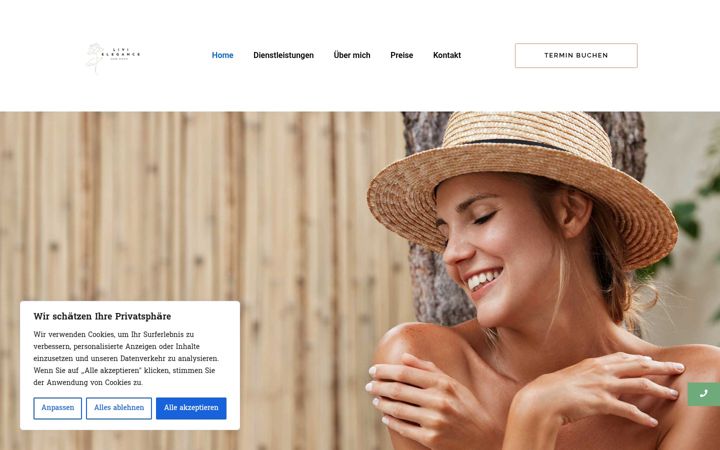 Screenshot of livi-elegance.ch