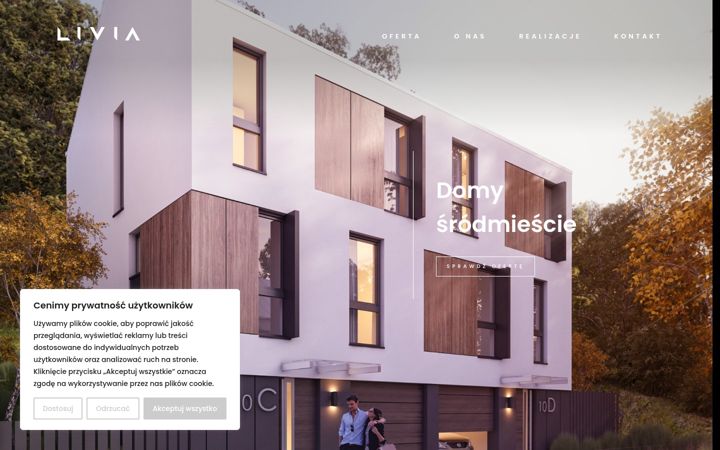 Screenshot of livia.net.pl