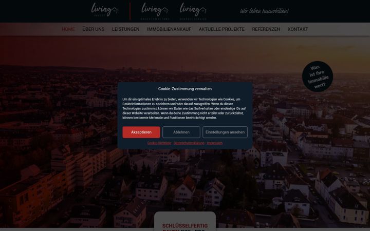 Screenshot of living-invest.net