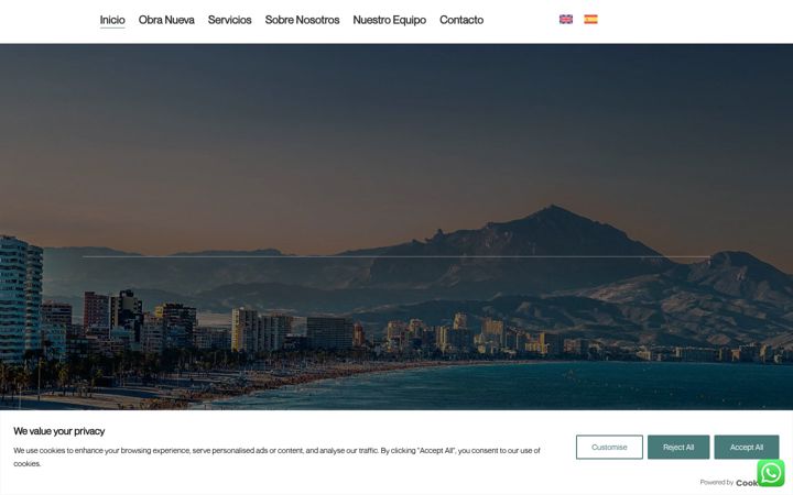 Screenshot of livinginversiones.com