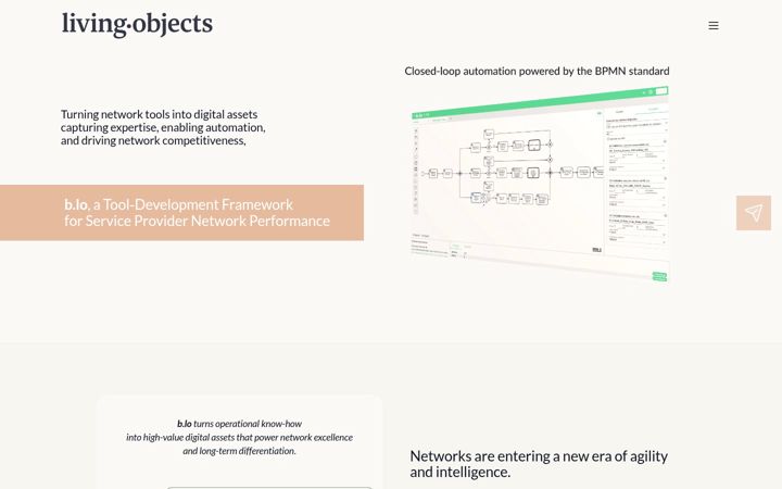 Screenshot of livingobjects.com