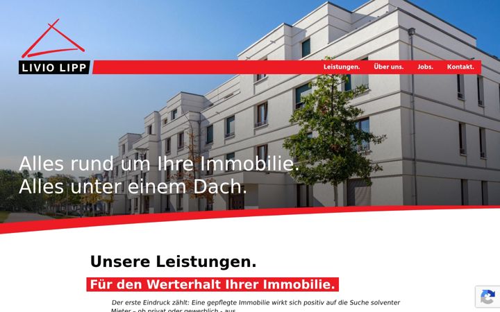 Screenshot of livio-lipp.de