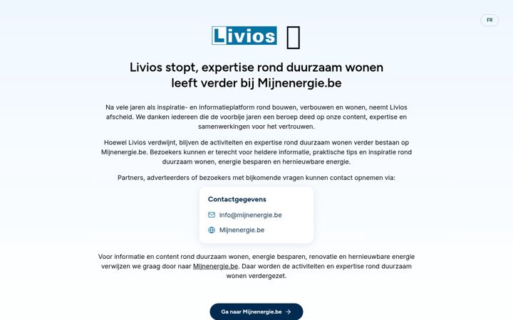 Screenshot of livios.be