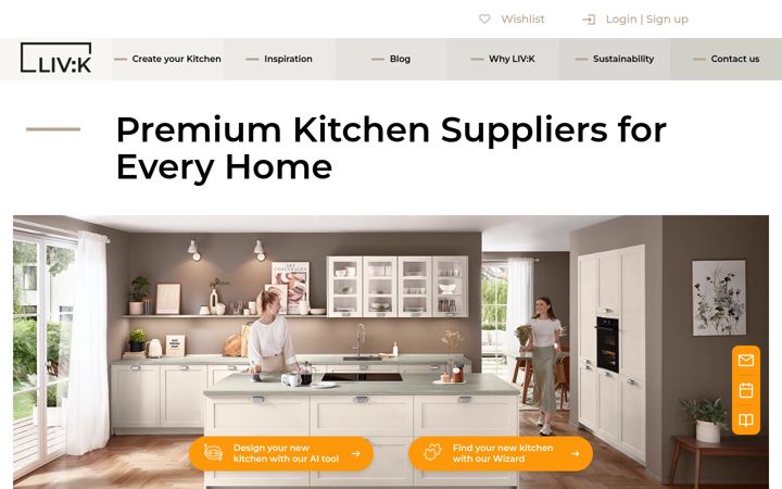 Screenshot of livk.co.uk