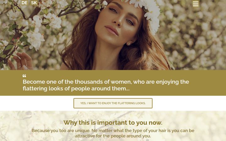 Screenshot of livkasmile.com