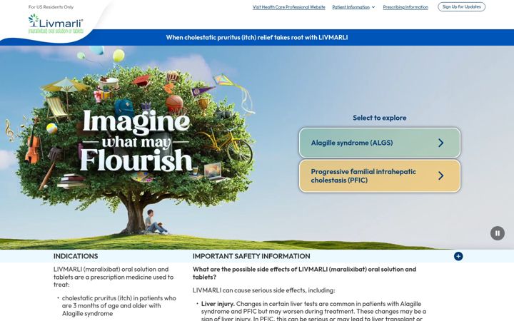 Screenshot of livmarli.com