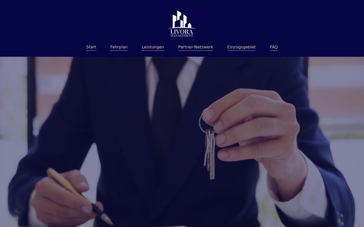 Screenshot of livora-management.de