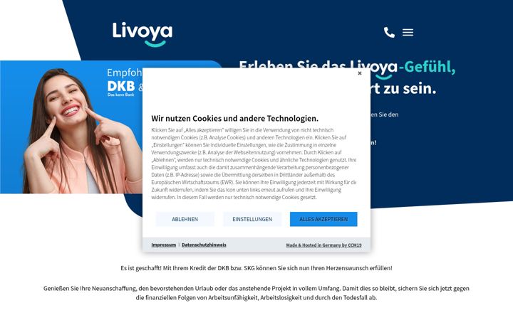 Screenshot of livoya.de
