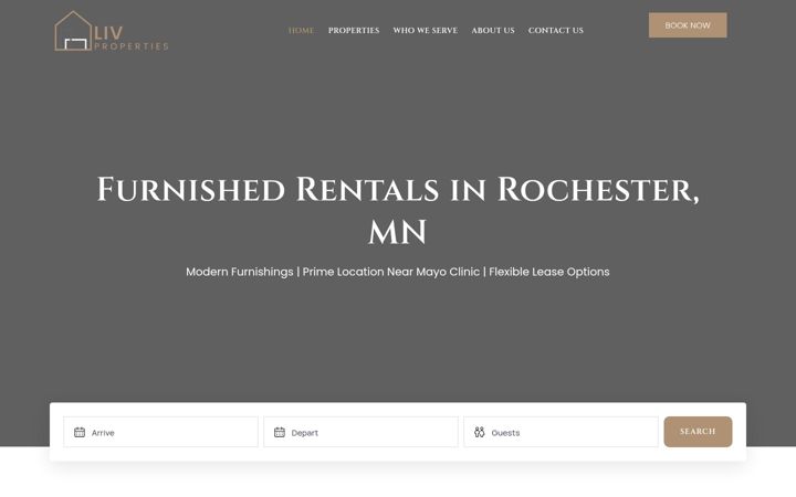Screenshot of livpropertiesmn.com