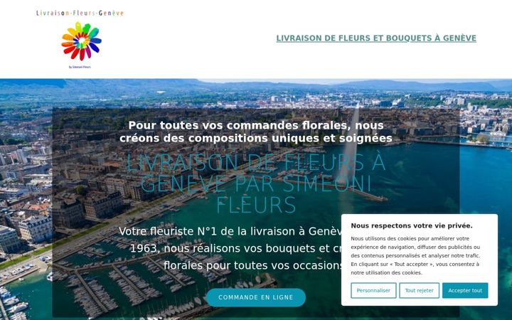 Screenshot of livraison-fleurs-geneve.ch