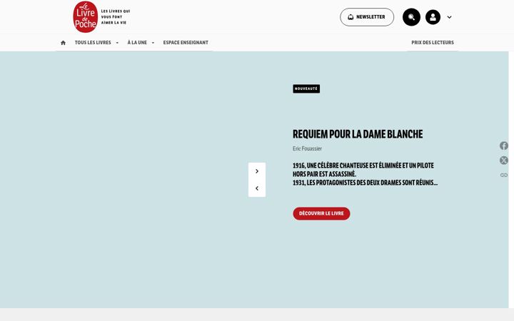 Screenshot of livredepoche.com