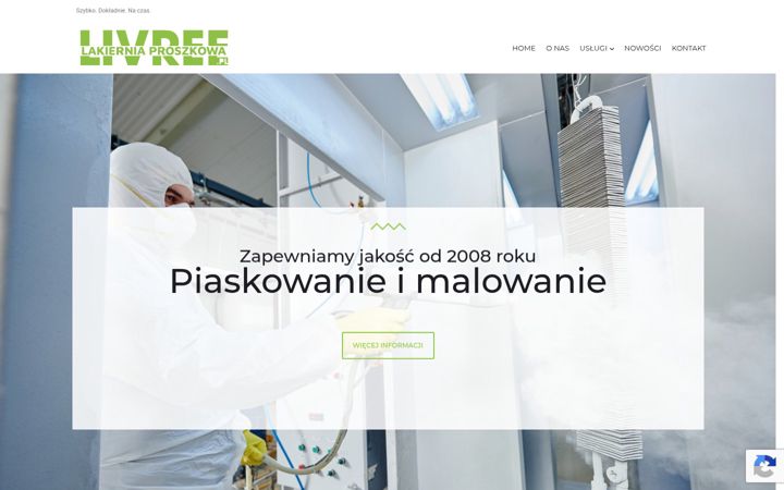 Screenshot of livree.pl