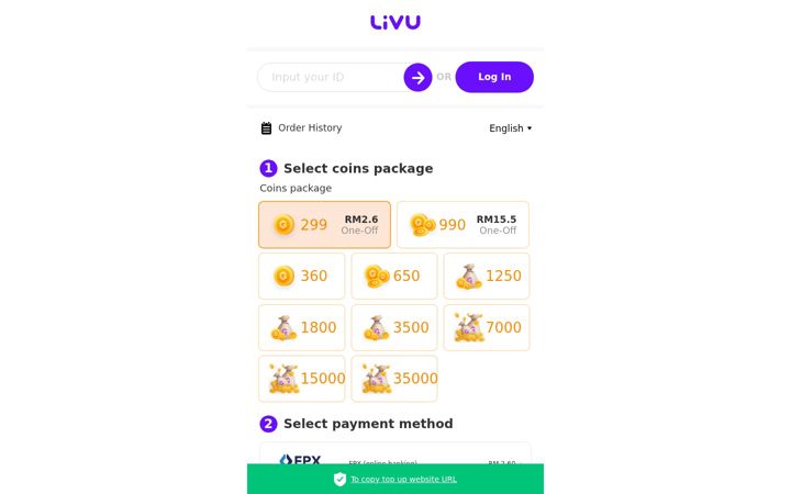 Screenshot of livuchat.com