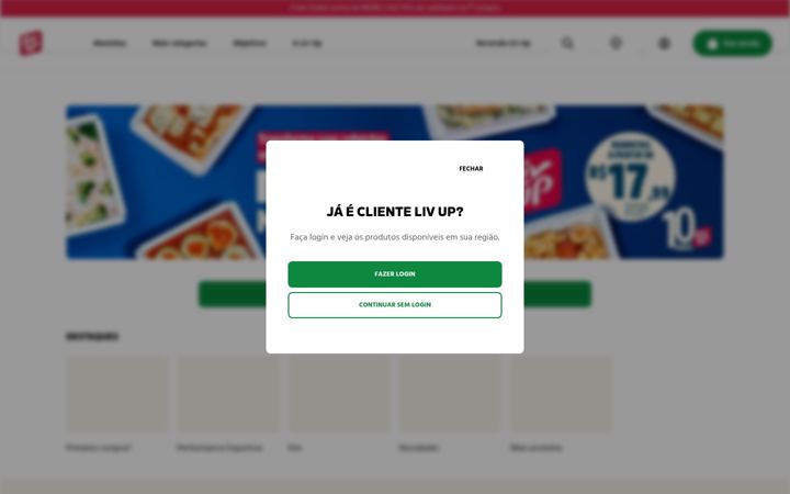 Screenshot of livup.com.br