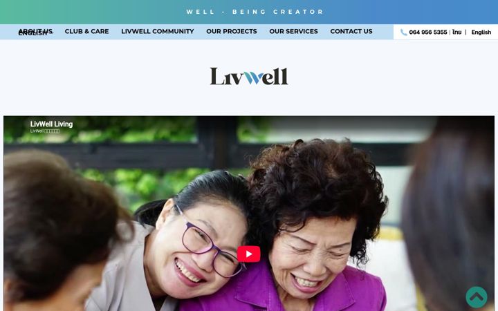 Screenshot of livwell-living.com
