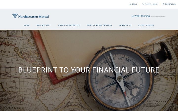 Screenshot of livwellplanning.com