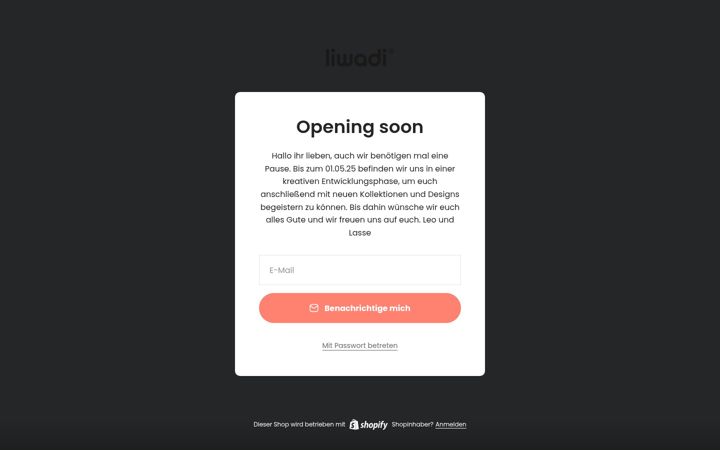 Screenshot of liwadi.com