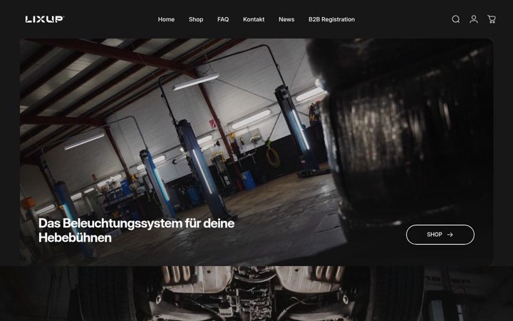 Screenshot of lix-up.de